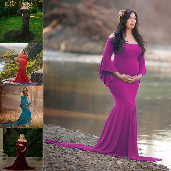Here Comes the . . . Best-Dressed Pregnant Wedding Guest! | Fancy maternity  dresses, Pregnant wedding guest outfits, Designer maternity dress